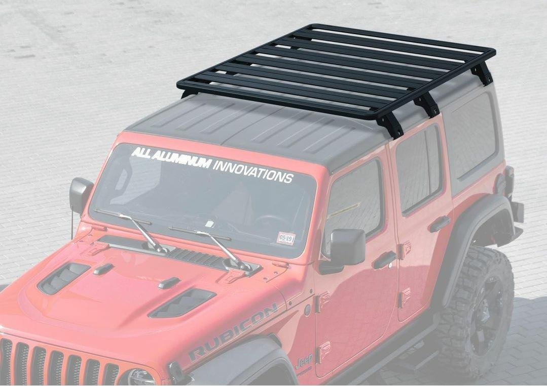 Roof Rack Completo de Aluminio para Jeep Wrangler JL 4 Puertas